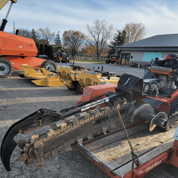 Chicago Rental & Repair trencher, trench digger - Lincoln, IL